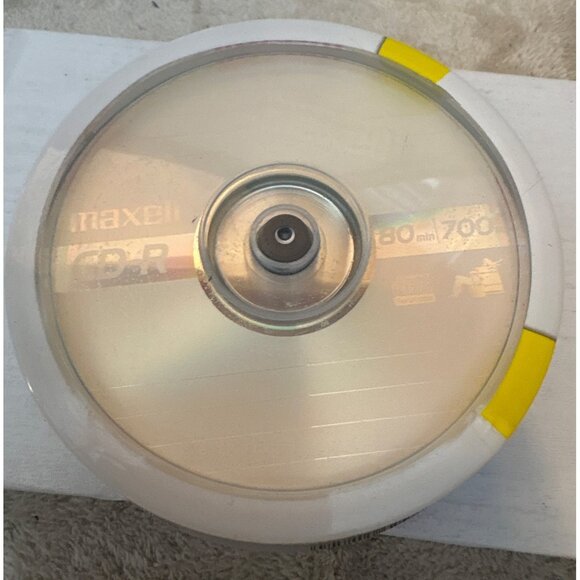 Maxell CD-R 700MB 25-Pack 80 Min Up to 48X Data Music Photos Playback Recording - Picture 5 of 5